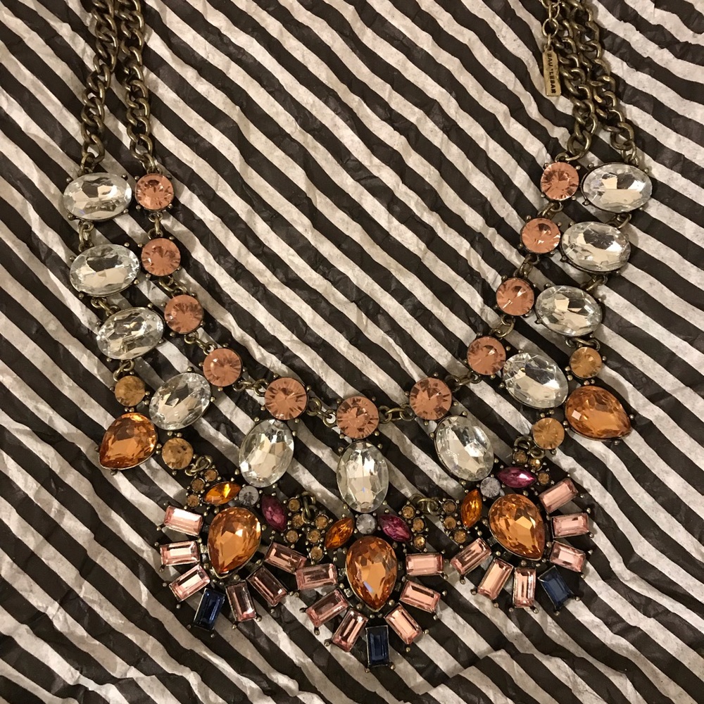 BaubleBar Rhinestone Statement Necklace